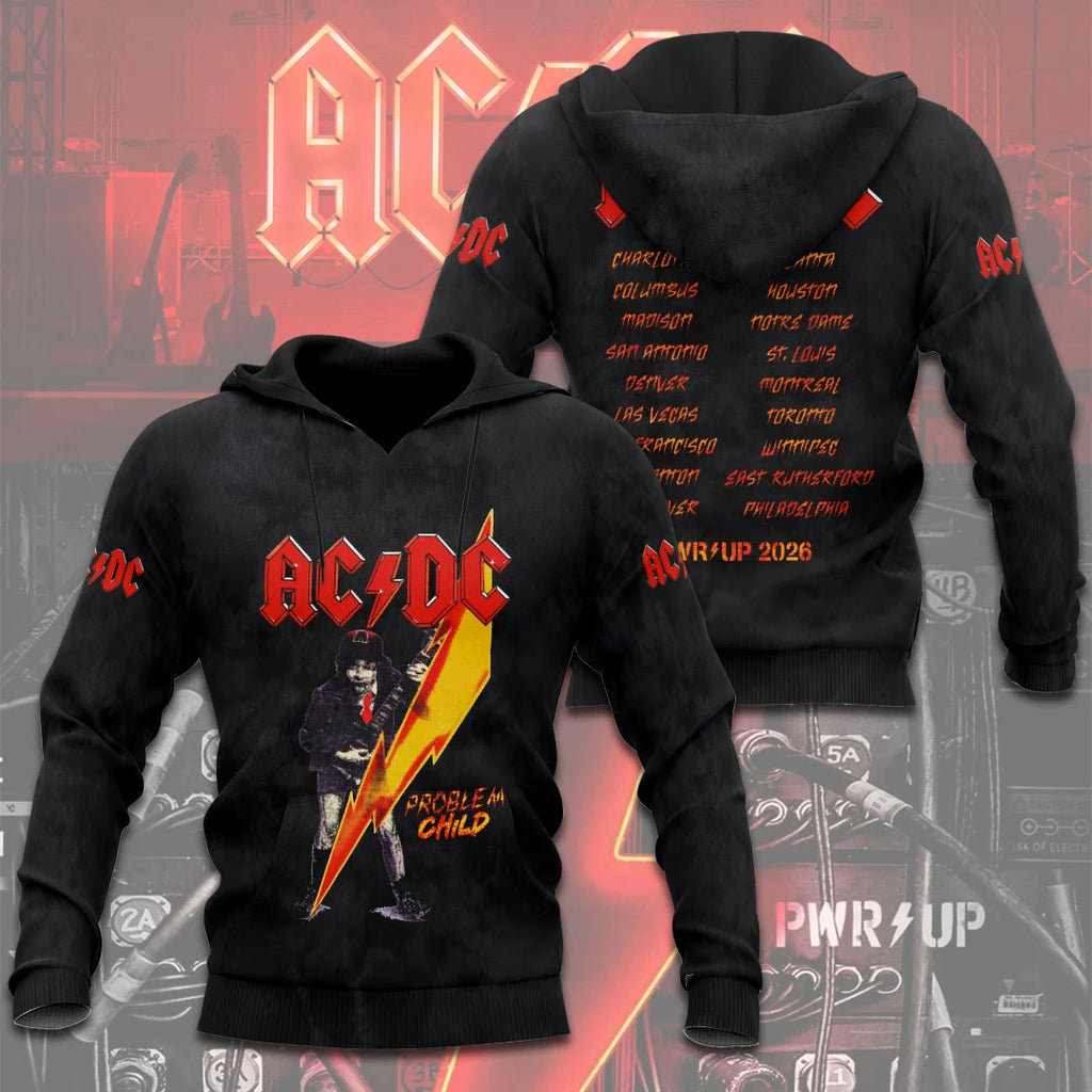 AC/DC Tour 2026 3D Apparel – TANTN24909