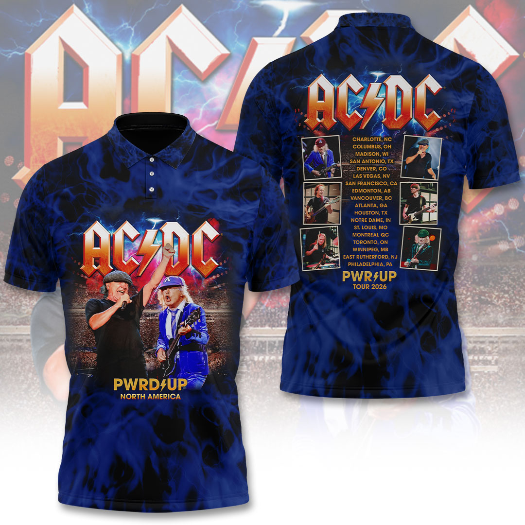 AC/DC Tour 2026 3D Apparel – TANTN24833