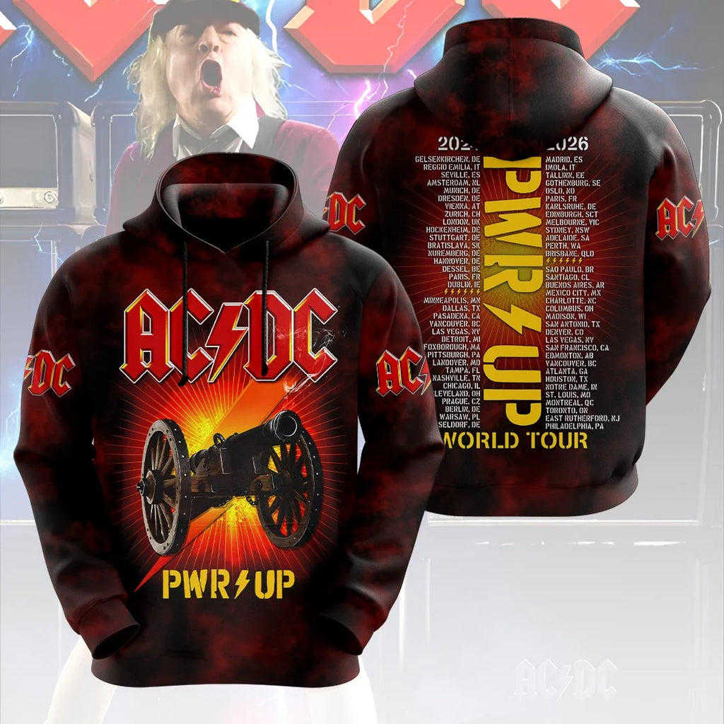 AC/DC World Tour 2026 3D Apparel – HOATT21247