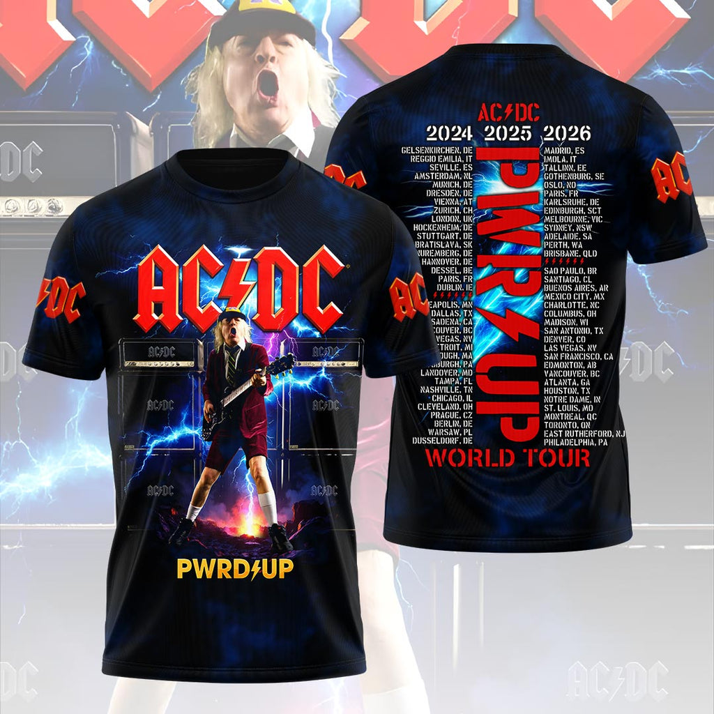 AC/DC World Tour 2026 3D Apparel – HOATT20177