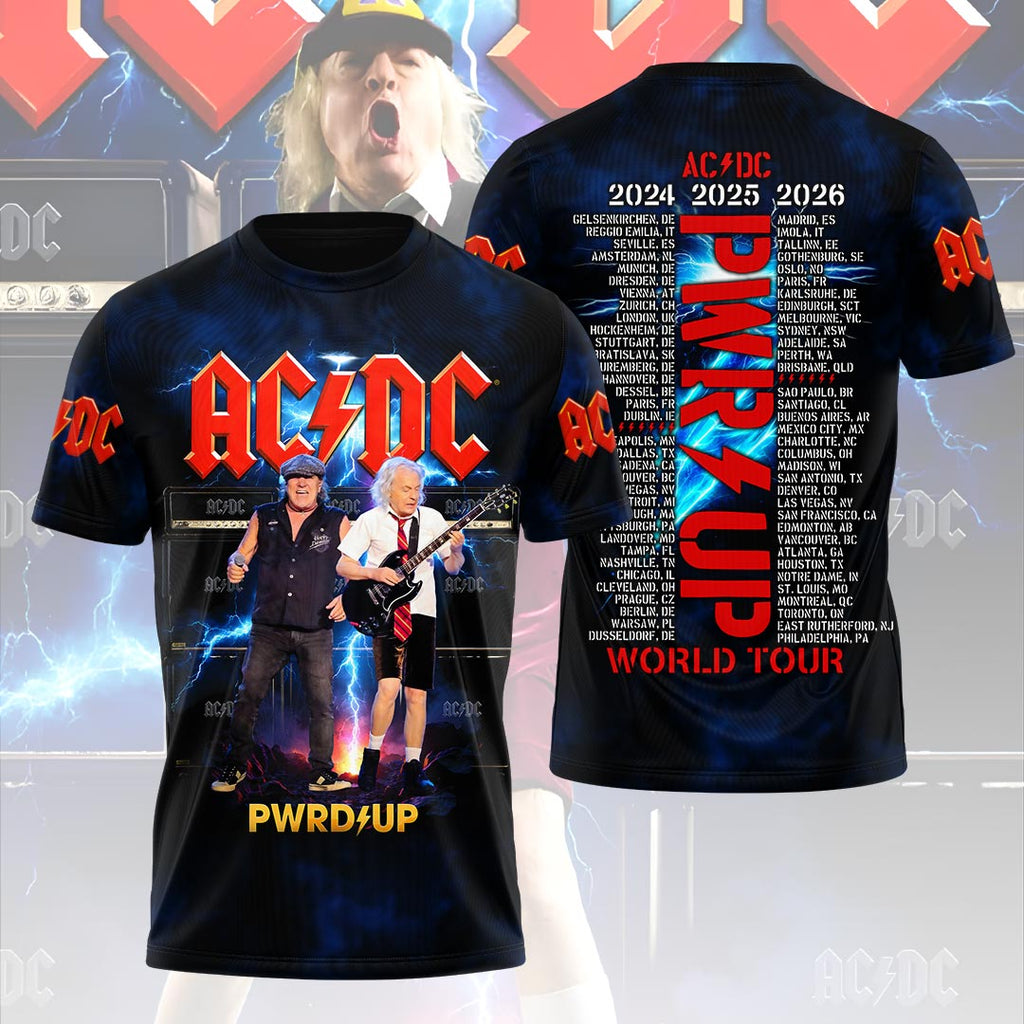 AC/DC World Tour 2026 3D Apparel – HOATT20199