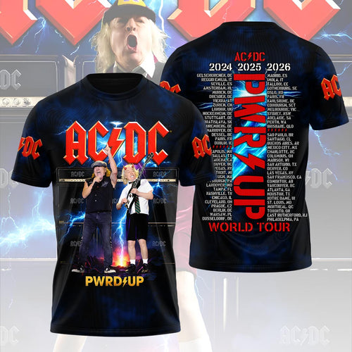 AC/DC World Tour 2026 3D Apparel – HOATT20202