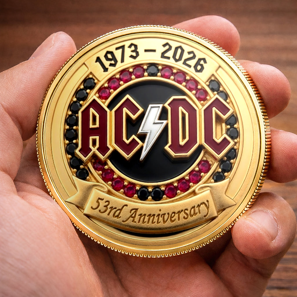 AC/DC 53rd Anniversary Commemorative Coin – HOATT16758