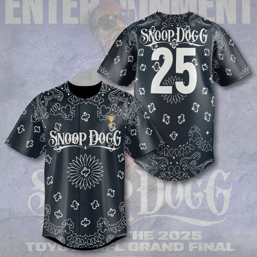 AFL Grand Final x Snoop Dogg 2025 Baseball Jersey – TMHU1208