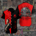 Elvis Presley Short Sleeve Button-Down Shirt – ANHNV 1884