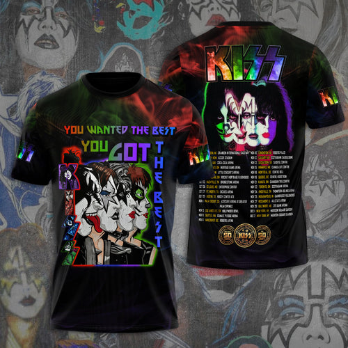 Kiss Band 3D Apparel – ANHNV 1919