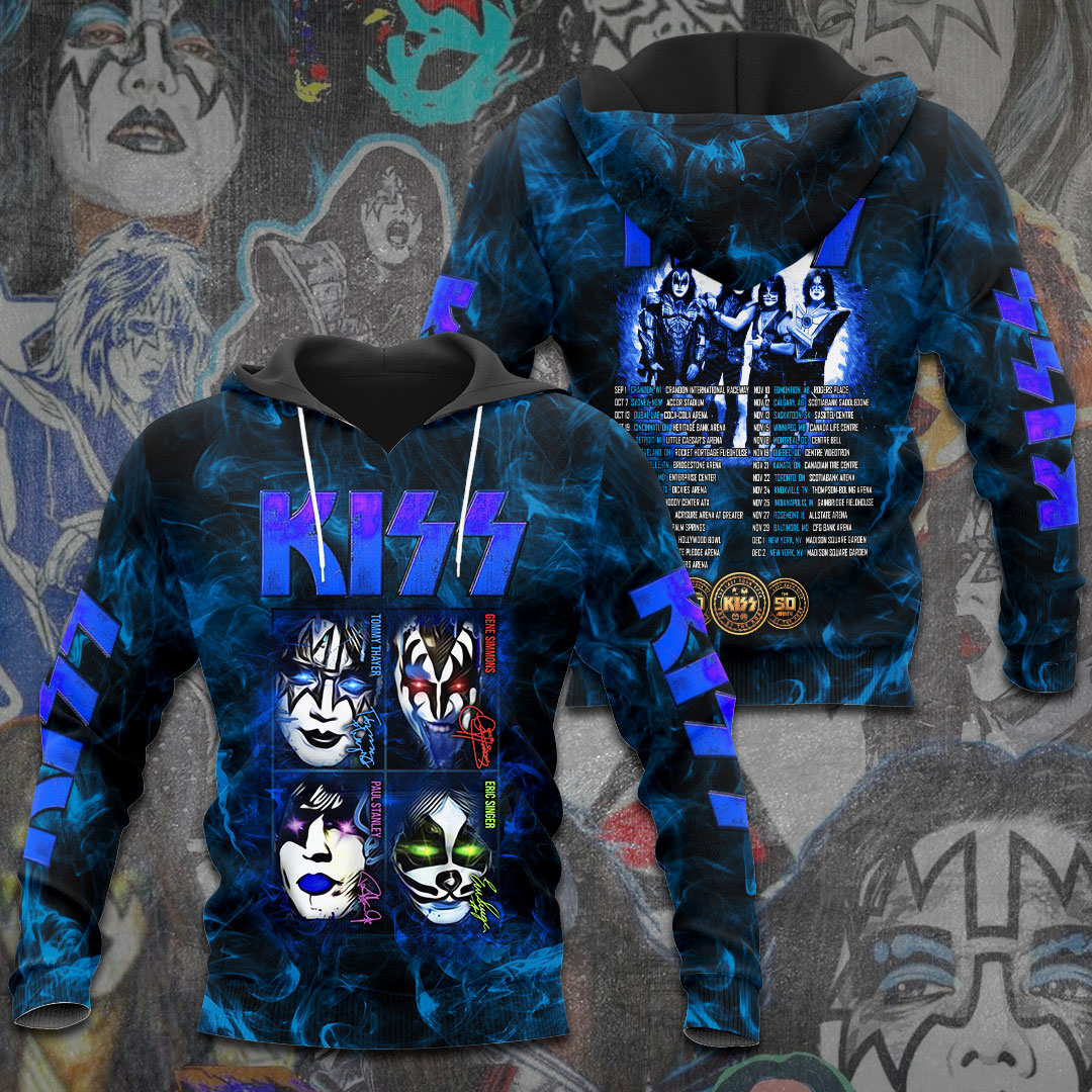 Kiss Band 3D Apparel – ANHNV 1938