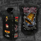 AC/DC 3D Lightweight Sleeveless Denim Shirt – ANHNV 3031