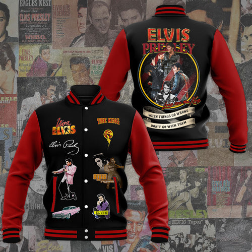 Elvis Presley Varsity Jacket – ANHNV 3144