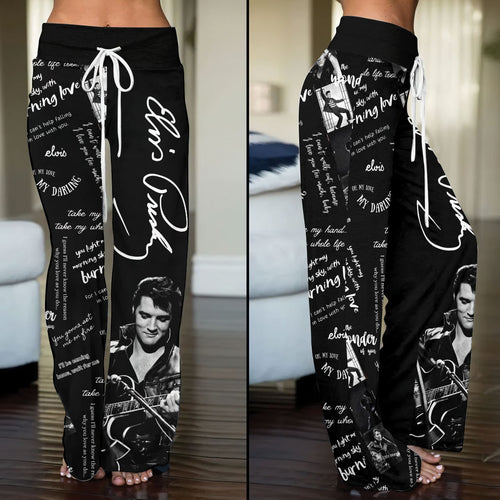 Elvis Presley High-Waisted Straight-Leg Trousers – ANHNV 3656