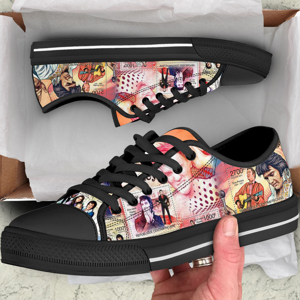 Elvis Presley Low Top Canvas Shoes – ANHNV 3869