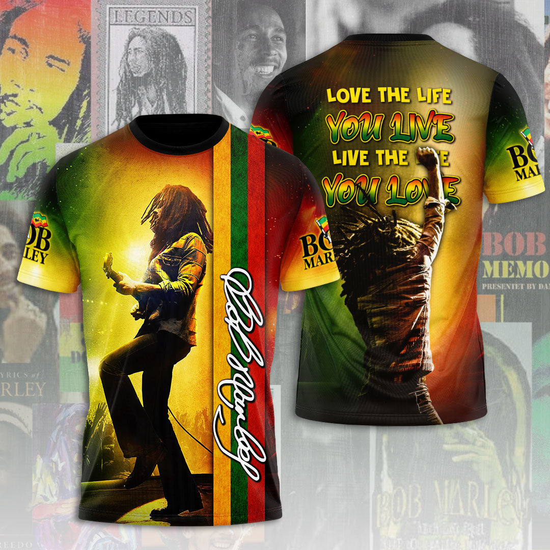 Bob Marley 3D Apparel – ANHNV 4076