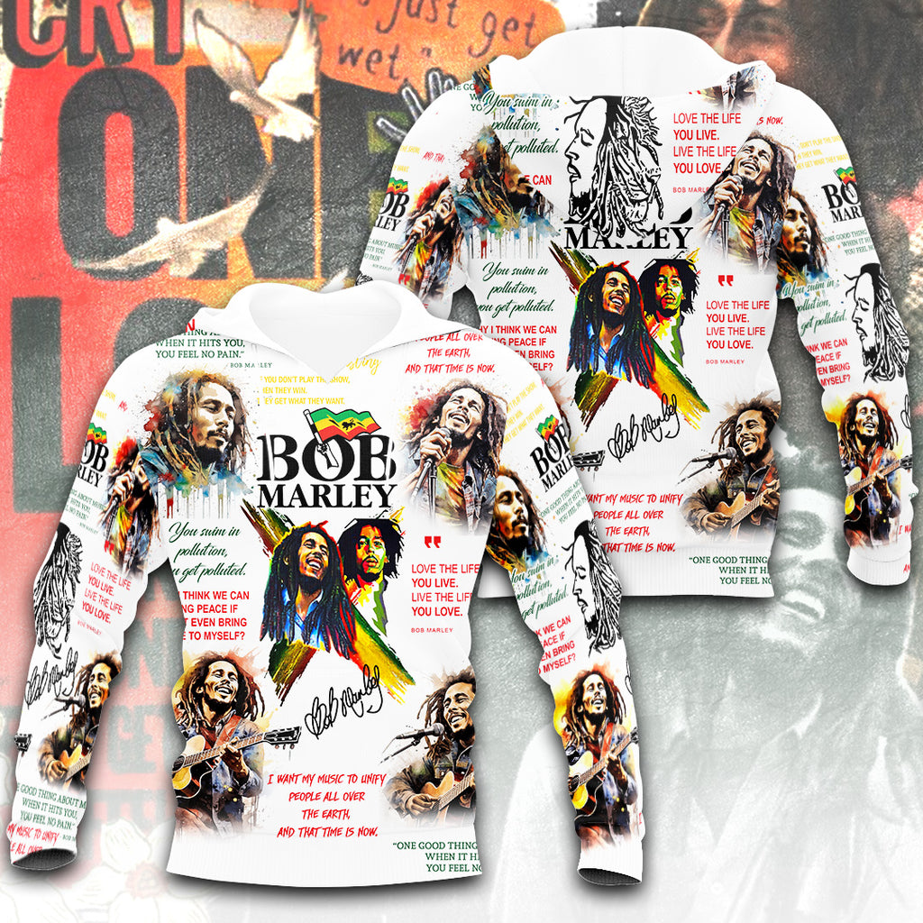 Bob Marley 3D Apparel – ANHNV 4321