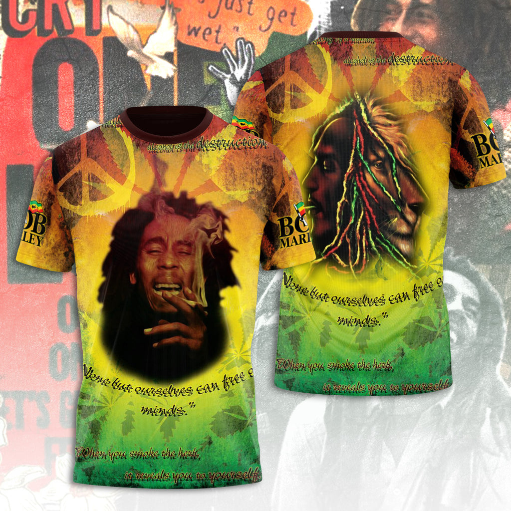 Bob Marley 3D Apparel – ANHNV 4628
