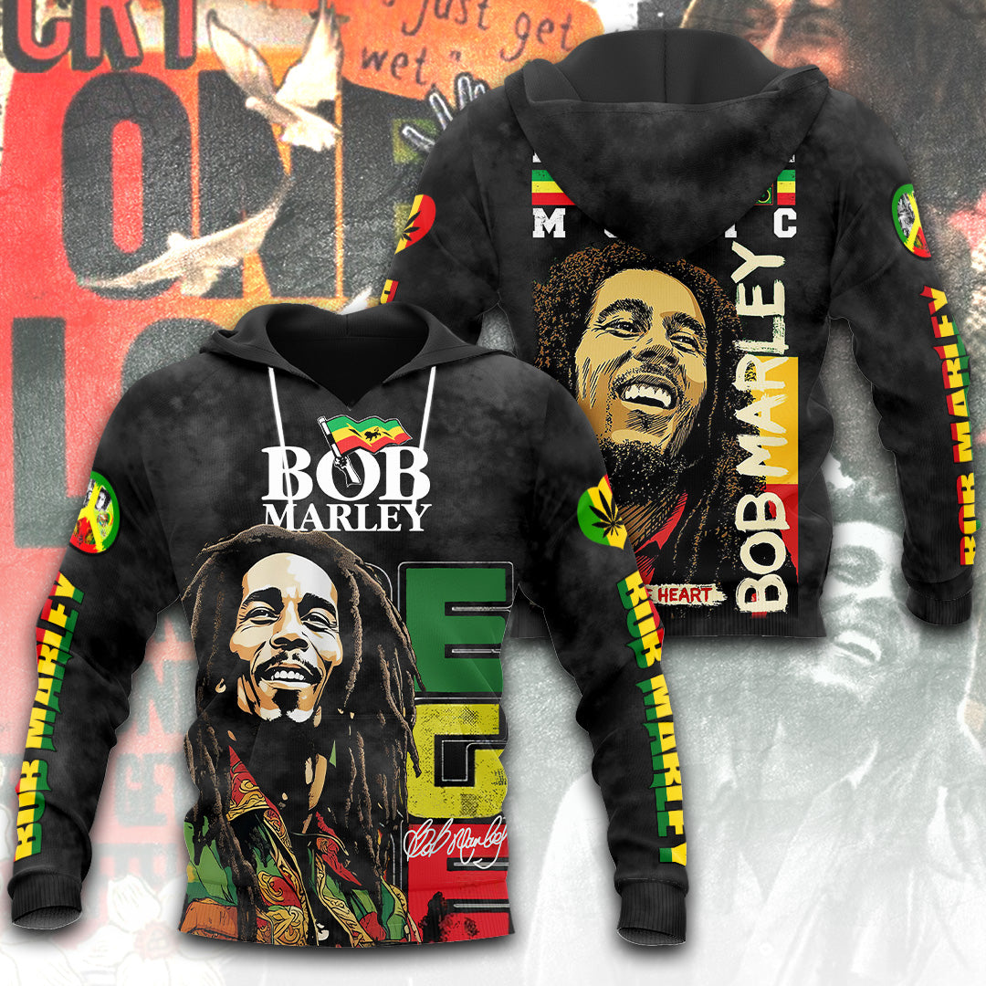 Bob Marley 3D Apparel – ANHNV 4842