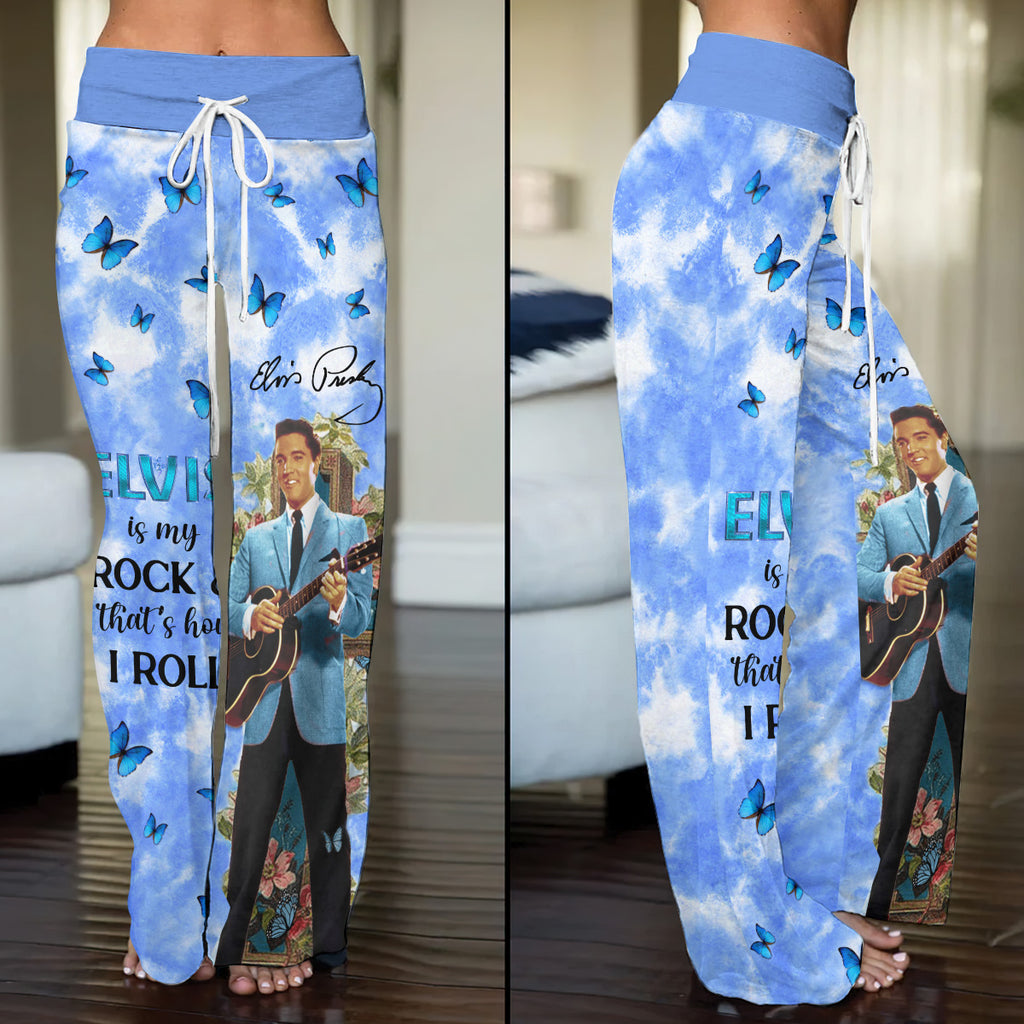Elvis Presley High-Waisted Straight-Leg Trousers – ANHNV 4982