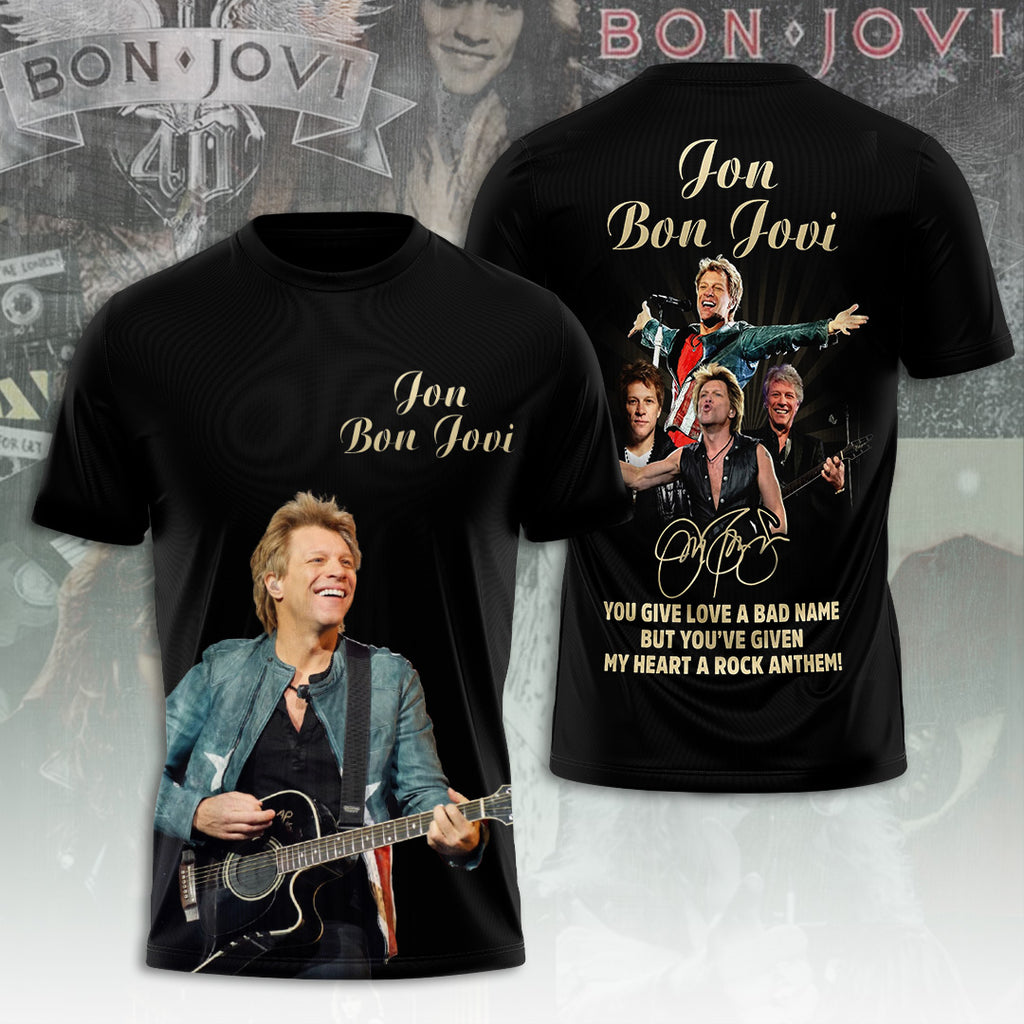 Bon Jovi 3D Apparel – ANHNV 5478