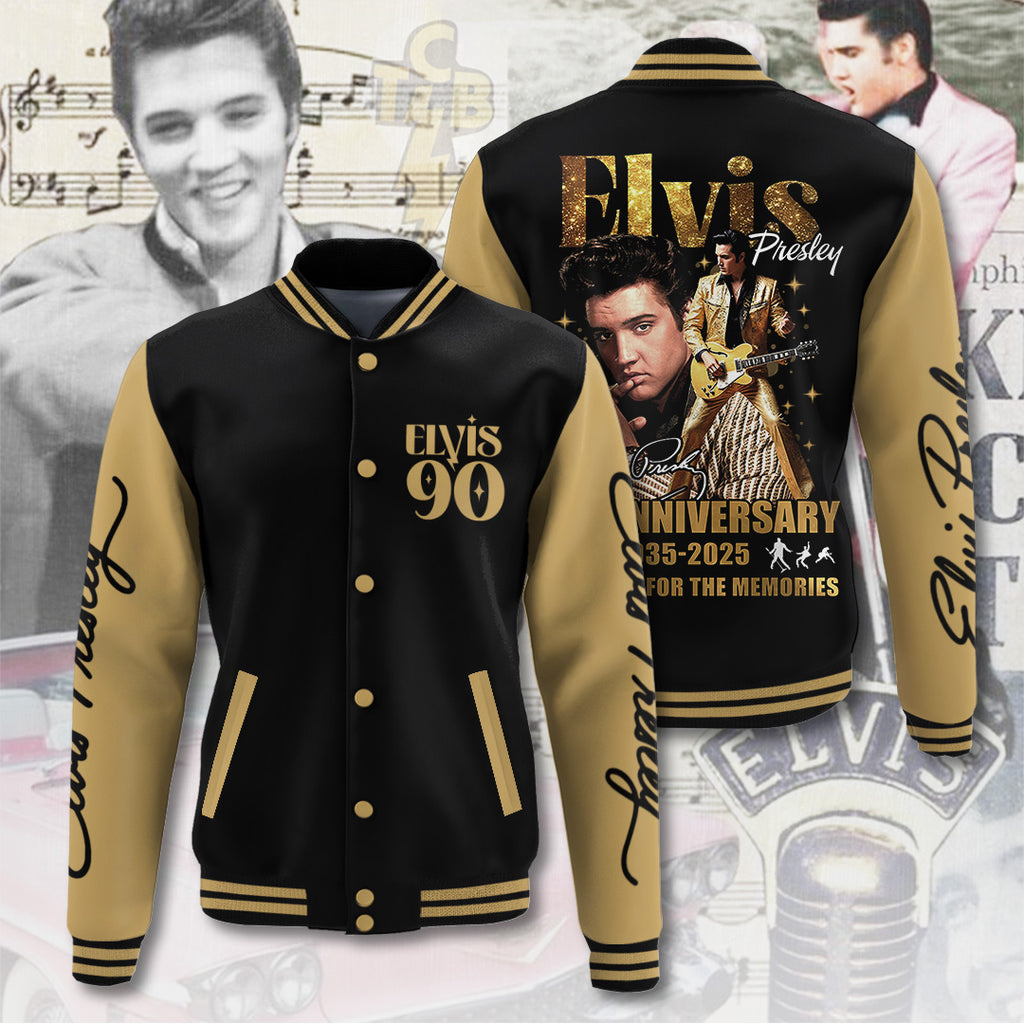 Elvis Presley Varsity Jacket – ANHNV 5854