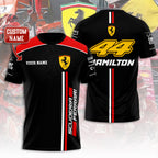 Personalized Scuderia Ferrari x Lewis Hamilton 3D Apparel – ANHNV 9458