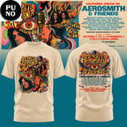 Aerosmith California Dream On 2026 Beige Hoodie T-Shirt