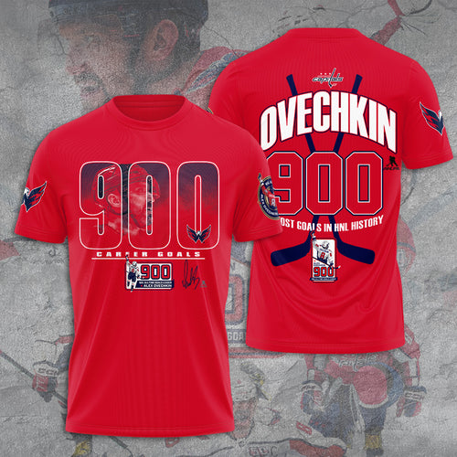 Alex Ovechkin x Washington Capitals 3D Apparel – TANTN18409