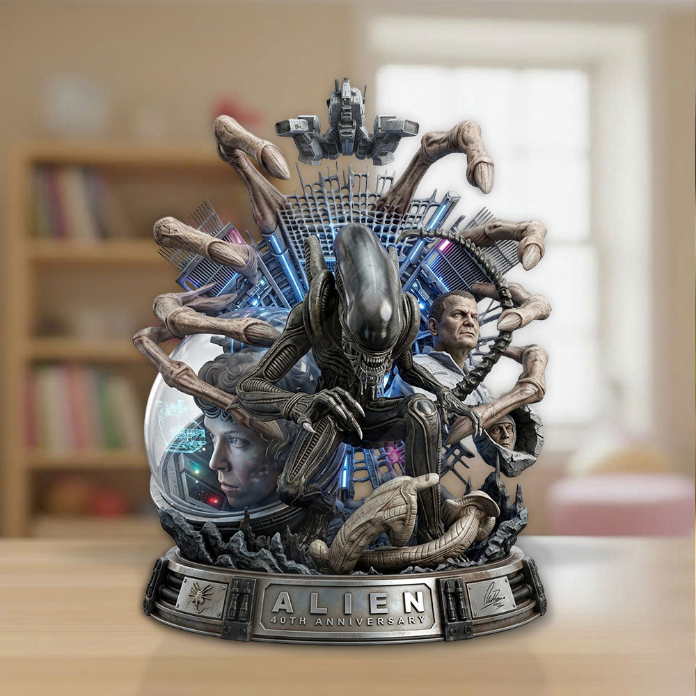 Aliens 40th Anniversary 2026 Custom Shape Acrylic Plaque – TMTHU5186
