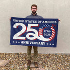 America250 3D Double-side House Flag – TANTN21406