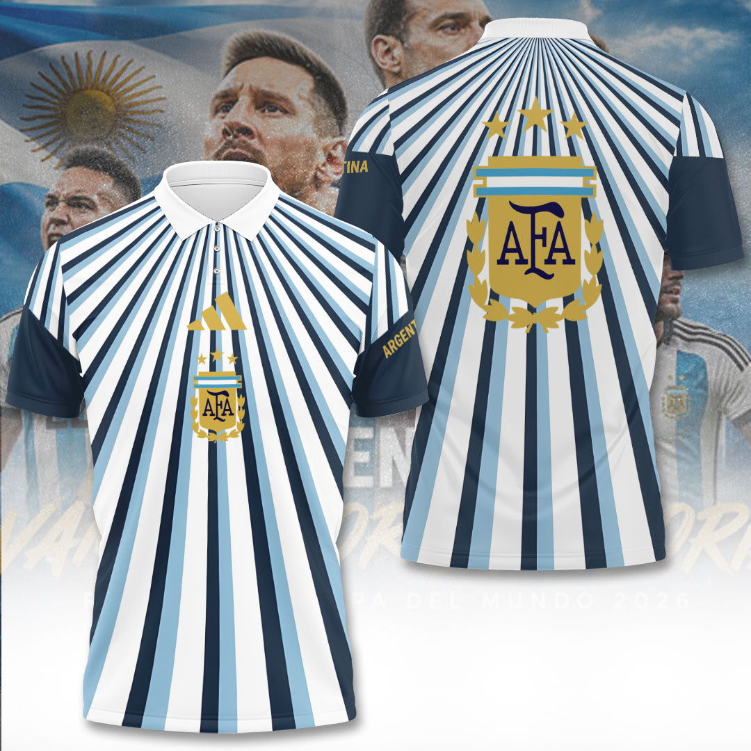 Argentina National Football Pre-Match 2026 3D Apparel – TANTN23468
