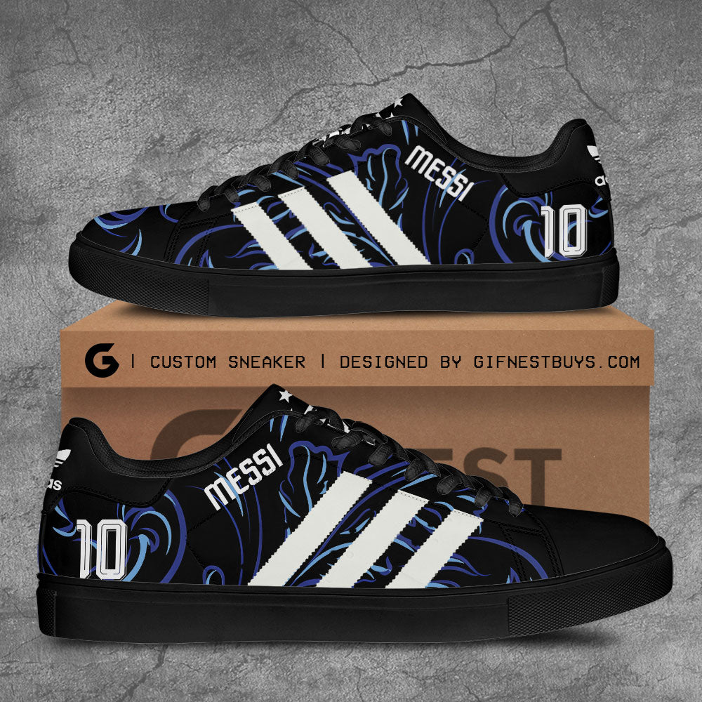 Argentina National Football Team x Lionel Messi Custom SS Shoes – TANTN22727