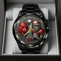 Arkansas Razorbacks Football 131st Anniversary Black Stainless Steel Watch – TANTN18562