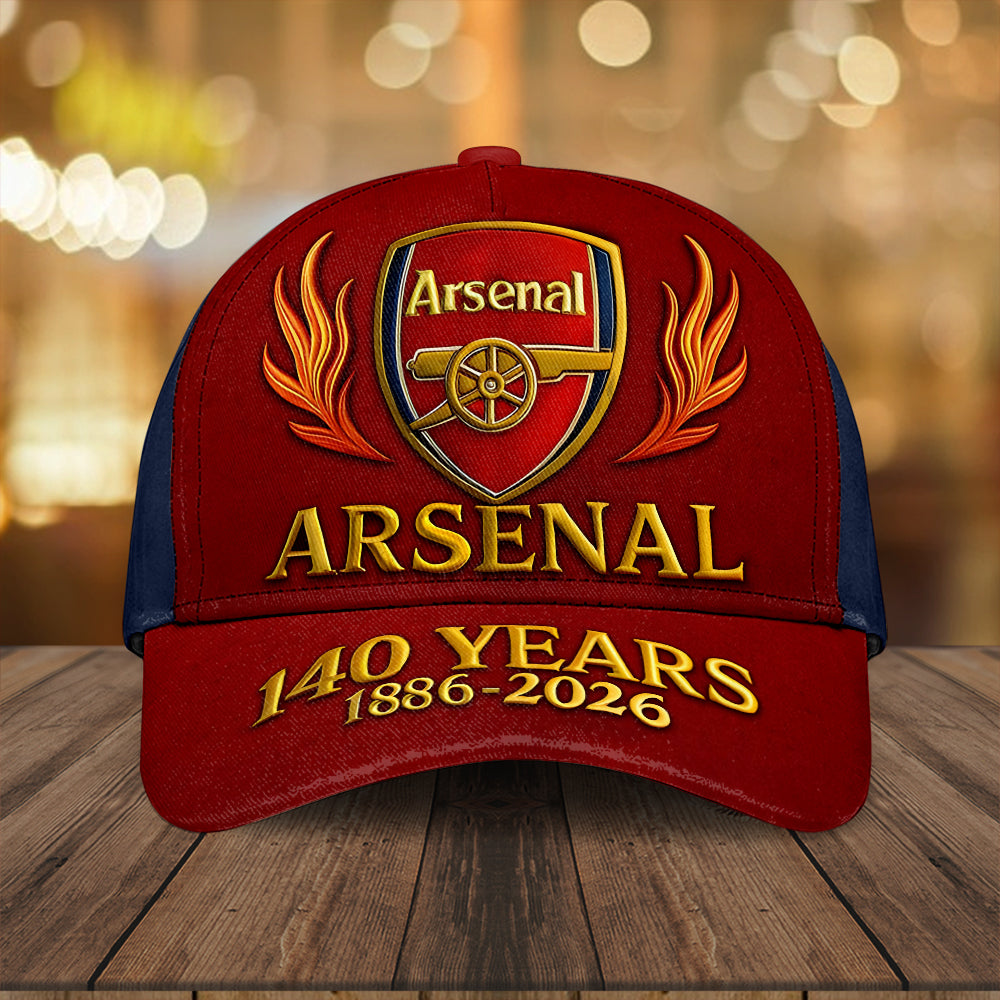 Arsenal FC 140 Years Classic Cap – MAITM14151