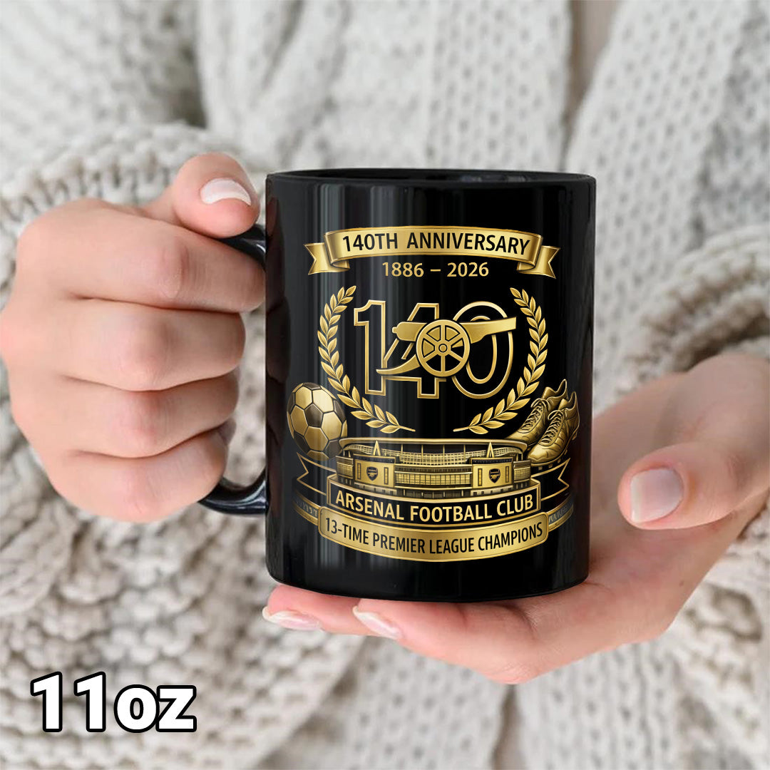 Arsenal FC 140th Annversary Ceramic Mug – MAITM14439