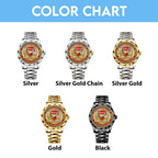 Arsenal FC 140th Anniversary Alloy Luxury Quartz Watch – TMTHU4071