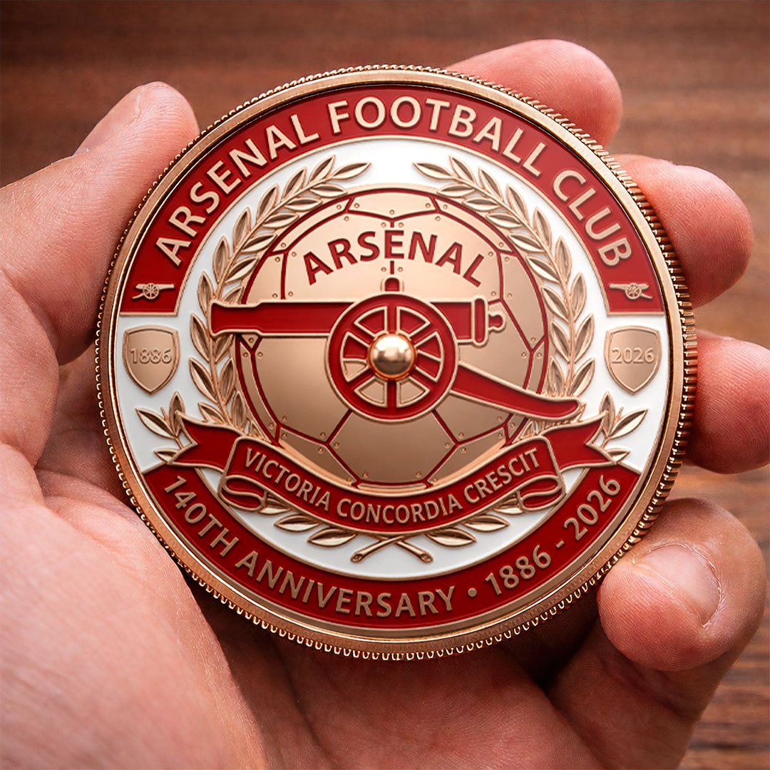 Arsenal FC 140th Anniversary Commemorative Coin – HOATT17843