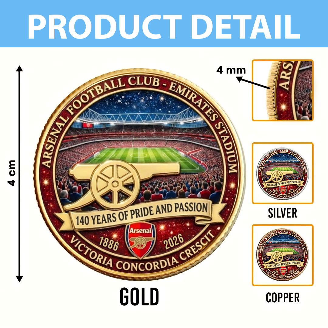 Arsenal FC 140th Anniversary Commemorative Coin – MAITM15081