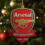 Arsenal FC 140th Anniversary Custom Shape 2-sided Acrylic Ornament – MAITM14047