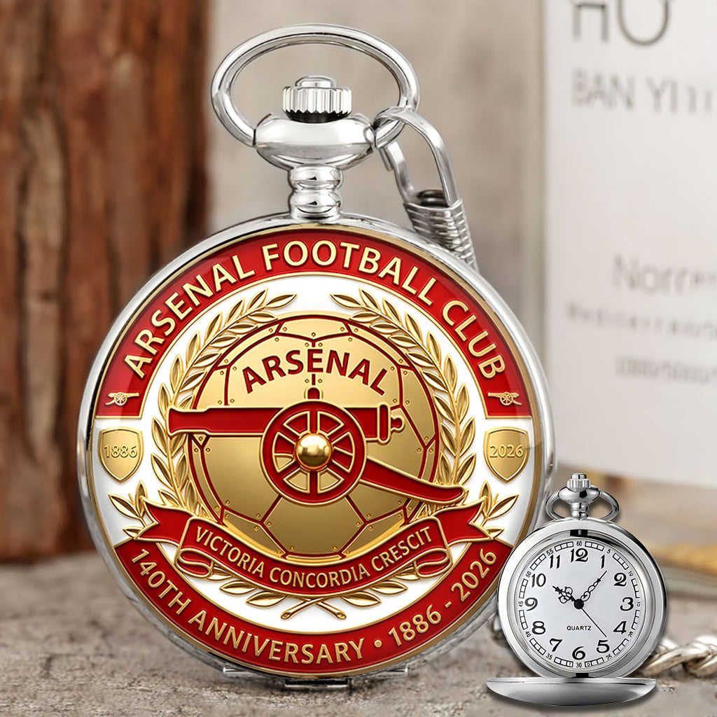 Arsenal FC 140th Anniversary Pocket Watch – MAITM15139