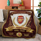 Arsenal FC 140th Anniversary Quilt Blanket – MAITM14286