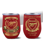 Arsenal FC 140th Anniversary Wine Tumbler – MAITM14664