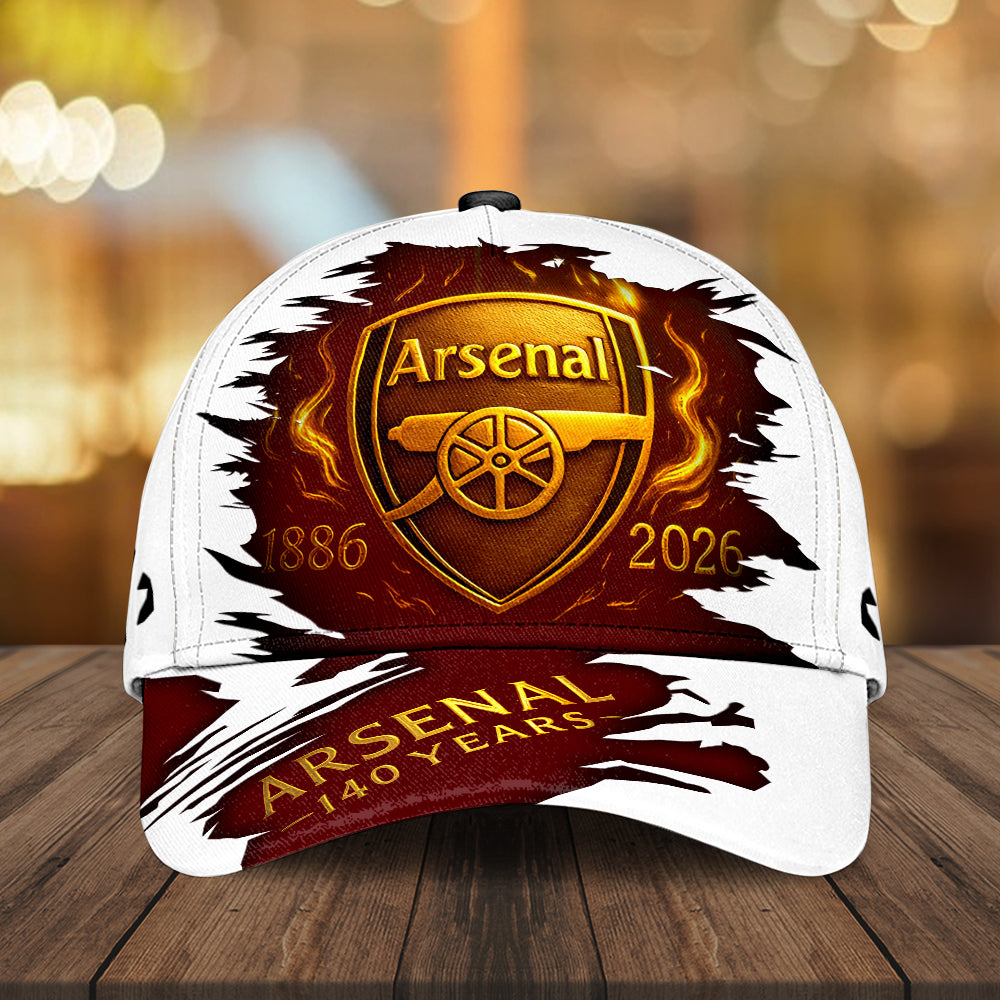 Arsenal FC 140th Years Classic Cap – MAITM14069