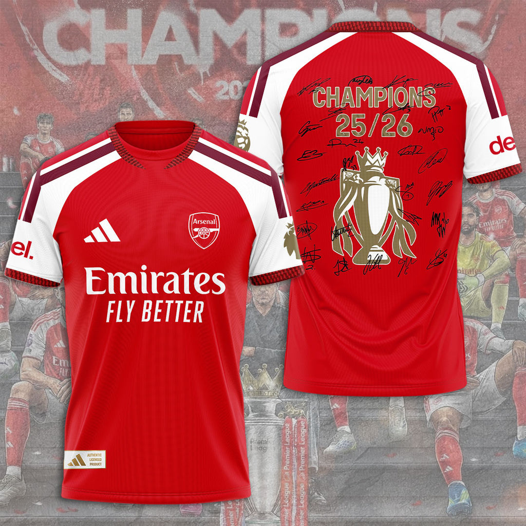 Arsenal FC 3D Apparel – TMTHU6744