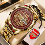 Arsenal FC Alloy Luxury Quartz Watch – TMTHU7234