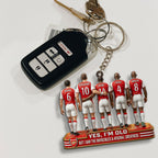 Arsenal FC Custom Shape 2-sided Keychain – MAITM14224