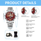 Arsenal FC Premier League Champions 25/26 Alloy Luxury Quartz Watch – TMTHU6337