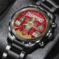 Arsenal FC Premier League Champions 25/26 Black Stainless Steel Watch – TMTHU6323