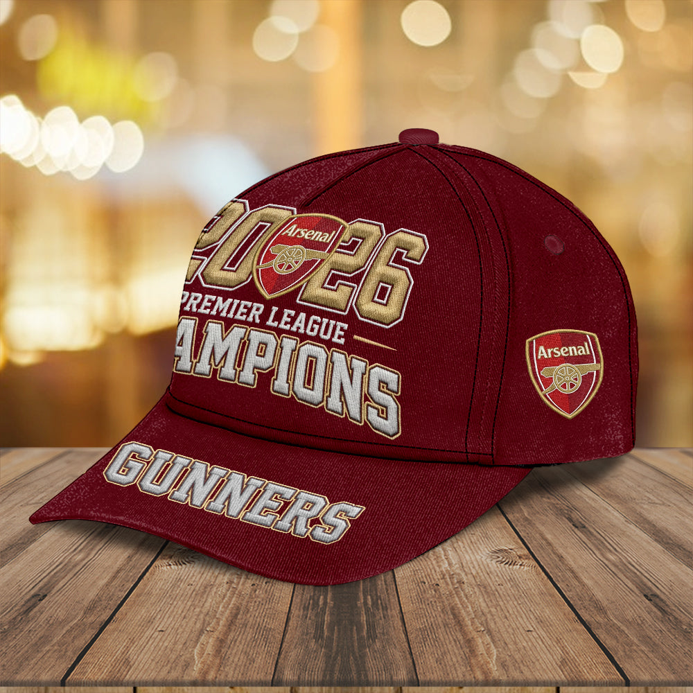 Arsenal FC Premier League Champions 25/26 Classic Cap – TMTHU6592