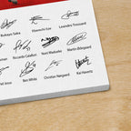 Arsenal FC Premier League Champions 25/26 Rectangle Canvas With Inner Frame – HOATT18232
