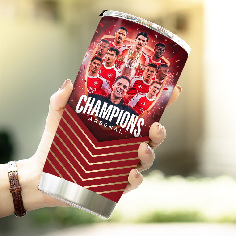 Arsenal FC Premier League Champions 25/26 Tumbler Cup – TMTHU6363
