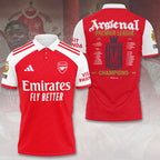 Arsenal FC Premier League Champions 25/26 3D Apparel – TANTN23050