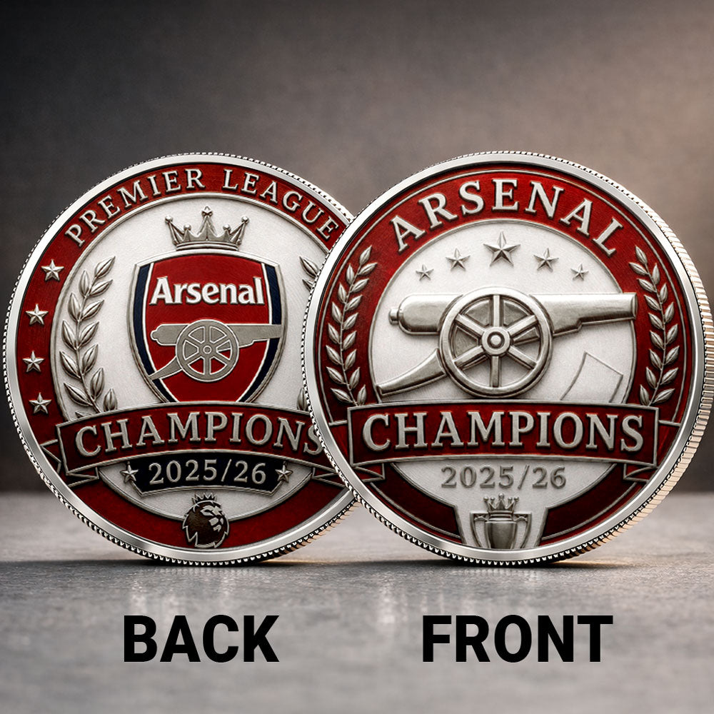 Arsenal FC Premier League Champions 25/26 Commemorative Coin – TANTN23115